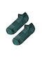 Cross Ankle Forest Yeşil Unisex Kısa Çorap-koyu Yeşil