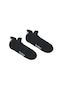Bear Ankle Siyah Logo Baskılı Unisex Çorap