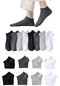 Bgk Pamuklu Basic Derbili Unisex Çorap 8 Çift Çok Renkli