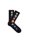 Mavi - Siyah Soket Çorap 0910506-900 Siyah