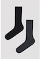 Penti Erkek Bambu 2li Antrasit Soket Çorap