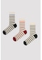Penti Erkek Basic Stripe 3lü Soket Çorap