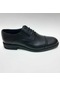 Ataç Hakiki Deri Siyah Klasik Bağcıklı Kışlık Erkek Ayakkabı C-26
