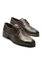 Dikmen Koyu Kahverengi Erkek %100 Deri Klasik Ofis Ayakkabısı