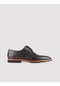 Hakiki Deri Siyah Bağcıklı Erkek Klasik Ayakkabı (521653173)