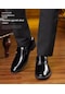 İkkb Büyük Beden Rahat Business Casual Erkek Klasik Ayakkabı 1720 Siyah