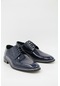 James Franco 803 Erkek Klasik Ayakkabı - Lacivert-lacivert