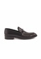 Kemal Tanca Deri Bağcıksız Erkek Klasik Ayakkabı 1037-Siyah
