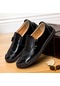 Erkek Deri Comfort Loafer - Siyah
