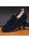 Erkek Loaf Casual Deri Ayakkabı-siyah