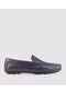 Hakiki Deri Lacivert Erkek Loafer Ayakkabı Lacivert (521650097)