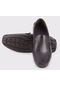 Hakiki Deri Siyah Erkek Loafer Ayakkabı Siyah (521650104)