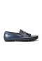 Onlo Ayakkabı Tp.006 Hakiki Deri Lacivert Loafer Erkek Ayakkabı