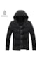 Sımıcg Casual Kışlık Sıcak Pamuklu Ceket-siyah