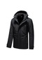 Sımıcg Kış Kalınlaşmış Sıcak Pamuklu Giysiler-siyah