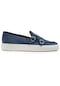 Deery Hakiki Süet Mavi Sneaker Çift Tokalı Erkek Ayakkabı-Mavi