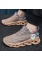 Ikkb İlkbahar Ve Sonbahar Yeni Büyük Beden Günlük Rahat Yumuşak Taban Erkek Sneaker Kahverengi