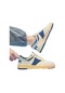 Ikkb Sonbahar Modası Çok Yönlü Düz Rahat Erkek Sneaker Beyaz Mavi