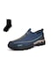 Sımıcg Yeni Örgü Nefes Alabilen Spor Ayakkabı-mavi