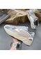 Sones Kaymaz Tabanlı Nefes Alabilen Spor Ayakkabı, Sneaker Sns002024 Beyaz