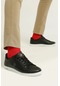 U.S. Polo Assn. Franco Günlük Erkek Sneaker Ayakkabı Siyah Beyaz