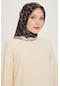 Armine İpek Eşarp 2025 Kış - 9222-87 Twill - Taş Füme