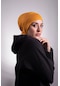 Gold Pratik Hazır Geçmeli Bone Viskon Kumaş Hijab Spor 2106_03