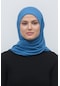 Altobeh Tesettür Kadın Düz Renk Penye Şal Hijab - Açık Petrol