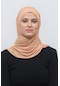 Altobeh Tesettür Kadın Düz Renk Penye Şal Hijab - Gold