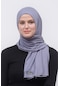 Altobeh Tesettür Kadın Düz Renk Penye Şal Hijab - Gri