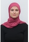 Altobeh Tesettür Kadın Düz Renk Penye Şal Hijab - Gül Kurusu