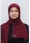 Altobeh Tesettür Kadın Düz Renk Penye Şal Hijab - Koyu Bordo
