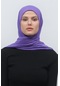 Altobeh Tesettür Kadın Düz Renk Penye Şal Hijab - Koyu Lila