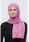Altobeh Tesettür Kadın Düz Renk Penye Şal Hijab - Koyu Pembe