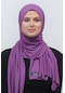 Altobeh Tesettür Kadın Düz Renk Penye Şal Hijab - Mor