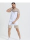 Tech Fleece Model Şort-tshirt Takım Camel/beyaz