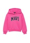 Mavi - Mavi Logo Baskılı Pembe Sweatshirt 7610035-70982 Pembe
