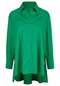Bulalgiy Kadın Yeşil Uzun Rahat Gömlek - Bga301717-yeşil