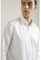 Damat Comfort Beyaz Düz %100 Pamuk Gömlek 1dff2sgnc139m