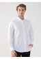 Dufy Beyaz Erkek Regular Fit Brent Düğmeli Yaka Uzun Kol Gömlek - 94827