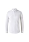 Ikkb Yeni Erkek Oxford Tekstil Modası Düz Renk Uzun Kollu Gömlek Beyaz