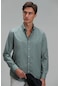 Lufian Makro Erkek Smart Gömlek Comfort Slim Fit Yeşil