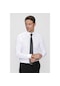 Morven Erkek Basic Slim Fit Gömlek Beyaz Beyaz (510775042)