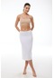 Malabadi Kadın Beyaz Modal Tam Boy Uzun Etek Astarı Jüpon 1061