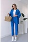 Trend Alisse Kimono Kadın Alt Üst Takım Mavi