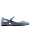 Ayakland 1920-201 Cilt Sandalet Bayan Babet Ayakkabı Mavi Mavi