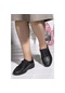 Woggo 702 Rahat Konfor Özel Topuk Jeli Anne Günlük Ayakkabı Siyah Siyah