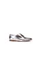 Deery Hakiki Deri Gümüş Rengi Günlük Kadın Ayakkabı Gümüş (540126648)