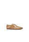 Deery Hakiki Rugan Vizon Rengi Loafer Kadın Ayakkabı Vizon
