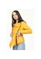 Dericlub Yb-090 Gerçek Deri Kadın Ceket Sarı